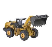Fabater 1:50 Alloy Wheel Loader Model, Highly Simulation Engineering Construction Toy for Kids 8+ - Safe, Eco-Friendly, Hand-Eye Coordination & Mental Development