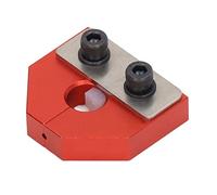 Fabater 1.75mm Filament Welder Connector Sensor Aluminium Alloy Accessory for 3D Printer, No More Waste, Multi Color Printing, Fit PLA ABS PETG (Red)