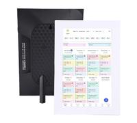 Fabater 10.1 Inch WiFi Digital Calendar, 1080P HD Interactive Touchscreen Display for Family Schedules with Meal Planner & Picture Frame, Wall Planner App Control, 32GB Storage (UK)
