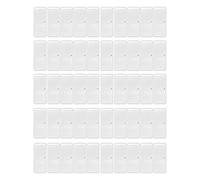 Fabater 100 Pcs UHF 860-960MHz Long Range Adhesive Inlay Label KM4Q Chip ISO 18000-6C EPC Class1 Gen2 Protocol for Warehouse, Asset, Vehicle, Jewelry Management