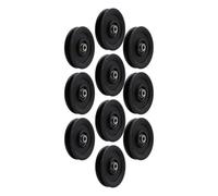 Fabater 115mm Nylon Fitness Pulley for Home Gym Attachments, 10pcs Strength Training Bearing Pulley, Durable Gym Cable System, 4.5 Inch Exercise Accessories with 10mm Bore for