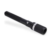 Fabater 12.6in Aluminum Alloy Billiard Cue Extension, Telescopic Pool Cue Extender Black, Quick Slide-On Pool Stick Extension for All Butts (Black)