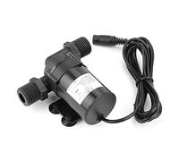Fabater 12V DC Brushless Water Pump for Solar Heater, Mini Submersible Pump 900L/H 3.8M Head, Low Noise Amphibious Transfer for Fish Tank