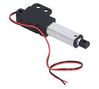 Fabater 12V Linear Actuator 30mm Stroke, Mini Electric Linear Motion Actuator Low Noise Short Circuit Protection T Type Screw with Inbuilt Limit Switch (Stroke 30mm-8mm/s-70N)