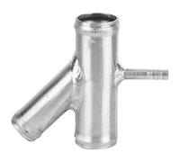 Fabater 1K0121087H Coolant Y Hose Pipe Flange Housing, Aluminium | Y-Piece Coolant Hose Connector, TIG-Welded Barb Joints, -Resistant for 2007-2009, 2006-2013, 2008-2009