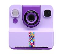 Fabater 2.4in HD Screen Instant Print Camera 24MP Photo Thermal Printing Camera - Multifunctional for Students, Creator (Purple)