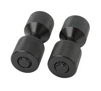Fabater 2 PCs Aluminum Two Hole Pencils for Car Shipping Large Machines, Anodized Black Pipe Flange -aligner Connection Alignment Pen, Comfortable and Easy to Use