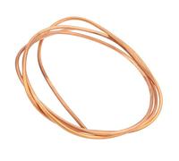 Fabater 2m Soft 6mm Copper Tube Coil for Air Conditioner Refrigerator, C1100 T2 High Temperature, for Refrigeration Tubing Coil