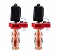 Fabater 2Pcs 0.4mm Ceramic Hotend Kit for Adventurer 5M 5M Pro, 56% Quicker 24V 48W Rapid Heating, Enhanced Cooling, Complete Preassembled Replacement, Enlarged Heatsink