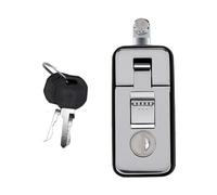 Fabater 2PCS Compression Latches Panel Latch Lock, Cupboard Door Knob Latch Lock for RV Camping Vehicle Trailer Yacht Trailer Motorhome Caravan Boat (Chrome Plated)