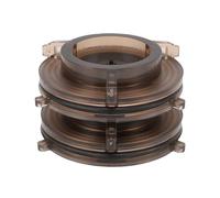 Fabater 2PCs Transparent Brown NAB -HUB Adapter, Replacement for Studer Revox B67 G8M2 Reel to Reel Backrecord, Rowdy Clastom 10 Inch Opener NAB Adapter