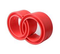 Fabater 2Pcs Universal Automotive Coil Spring Buffer Anti Vibration Cushion for Car Suspension System, Shock Absorber Bumper Protector, Increase Body Height & Reduce Noise (C)