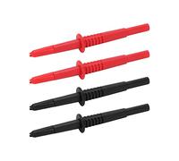 Fabater 2Set Multimeter Testing Probe, PA Brass Lantern Tip Test Probes with 4mm Banana Plug for Automotive Sensors, Insulated 1000V 32A Voltmeter Probe for Diagnostic Equipment
