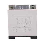 Fabater 3 Phase AC Relay 220 440VAC Rail Mount Flame Retardant | Din Rail Clip Design, Compact Lightweight Build, Industrial Panel Use, Quick Replacement Part