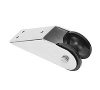 Fabater 316 Stainless Steel Anchor Roller for Boat Ship, Thickened Marine Bow Roller Replacement with 32mm Slot, Wire/Chain Handling Up to 1 Inch, Lifting Tool Accessory