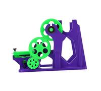 Fabater 3D Printer Filament Retractor, Hand Cranked 3D Printer Filament Respooler, PETG Wire Rewinder with Uniform Routing, Universal Compatibility for P1S, P1P, X1, X1 C