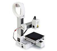 Fabater 3D Printer for Kids & Beginners, Fully Assembled Starter Mini 3D Printer, High Accuracy Fast Heating Printing Machine for Education School Home, Print Size 4 X 4 X 4in (White)