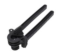 Fabater 4 in 1 Tubing Bender 180 Degree Manual Tube Bending Tool | Four Slot Pipe Bender, Aluminum Alloy Body, Rubber Grip Handle, HVAC and Auto Repair, Angled Bending