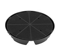 Fabater 4 Pcs Self Watering Fabric Pot Base, Auto Irrigation System with Built in Cotton Wicks and 360 Airflow, for Indoor Greenhouses Grow Tents Gardens