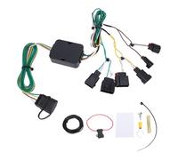 Fabater 4 Pin Trailer Wiring Harness Kit for Grand Cherokee 2014-2021, WK 2022, 56426, 118727, 4 Way Towing Hitch Wiring, Tail Light Rewiring Converter Replacement