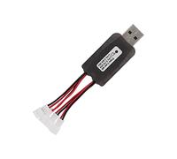 Fabater 4CH USB Battery Charger, 4 Channel Micro USB Powered for 1S 3.7V 3.8V Lipo LiHV Battery with Simultaneous Charging for RC Helicopter