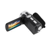 Fabater 4K Camcorder, 4K 64MP HD WiFi 4800mAh Battery 28X Digital Zoom Vlogging Camera Video Camera for Youtubers with 3 Inch Rotating Screen LED Fill Light for Live Streaming Vlogging