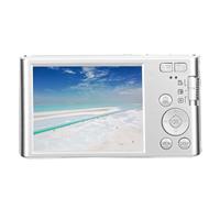 Fabater 4K Digital Camera for Photography, 48MP Vlogging Camera with 2.8 Inch LCD Screen and 16X Zooming, Compact Travel Cameras for Teens Adult Beginner, Video Camara (Silver)