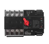Fabater 4P Dual Power Automatic Transfer Switch, Continuous Power Supply for Home, Shopping Mall, Factory, Laboratory, PC, Mystical/Fantasy Retardant