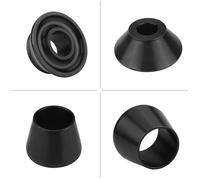 Fabater 4pcs Standard Taper Cone Kit for Wheel Balancer, 40mm Shaft Adapter Cones, Premium #45 Carbon Steel Hub Bore Centering Cones for Aluminum Steel Alloy Wheels, Fits Car Truck SUV Van