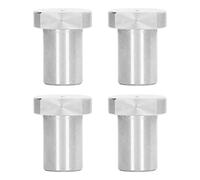Fabater 4Pcs Workbench Stop Dog 19mm Stainless Steel Desktop Peg | Bench Dogs Set, Non Slip Work Surface, Durable Metal Pegs, Planing Fixation, Wood Craft Tool