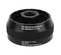 Fabater 5 in 1 Multifunction Bike Bottom Bracket Cup Tool for BB9000 BBR60 Aluminum Alloy CNC for 3/8in Square Wrench, Covers 90% Thread Models (Black)