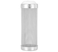 Fabater 5 Pcs Stainless Steel Aquarium Filter Inflow Inlet Mesh Basket, Shrimp Protecting Filter Intake Guard for Fish Tank, External Cannister or Waterfall Replacement Sleeve (12mm inner diameter)