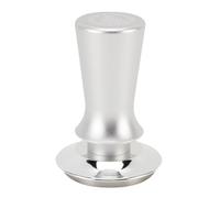 Fabater 51mm Coffee Tamper, 304 Stainless Steel Powder Hammer, Automatic Height Adjustment for Home Baristas (Silver)