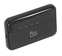 Fabater 5G WiFi Mobile Hotspot Router Large Battery Use Fast Connectivity in ABS Black