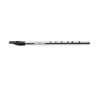 Fabater 6 Holes Irish Flute, D Key Irish Whistle Flute Wind Musical Instruments, Aluminum Alloy D Tune Whistle with Storage Box for Beginners