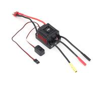 Fabater 60A Brushless ESC Aluminium Alloy Electric Speed Controller for 1/10 RC Car, with Programming Port and Multiple Guards for Buggy Truck