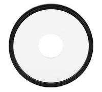 Fabater 62mm Central Exposure Lens Filter with Blurred Center Effect, CNC Machined, for Video Recording and Still Life