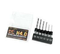 Fabater 6PCS Mini Drill Bit Set High Speed Steel Bits Small and Accurate for Jewelry Making Mini Twist Drill Bits (JM-Z22(6 Pieces))