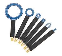 Fabater 6Pcs Near-Field Magnetic Field Probe Set EMI SMA Conduction Radiation Test Antennas PCB 1.5oz Copper 1.6mm Double-Sided Locate Interference