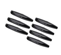 Fabater 7 Pcs 15ml Empty Mascara Tubes with Ultra Fine Brush | Sealed Glossy Black Mascara Containers, Refillable Eyelash Bottles with Rubber Stopper, for DIY Cosmetics and Gift