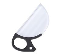 Fabater 79mm Camera Lens Filter, Half Moon Shaped Handheld Special Effects Filter with Hand Grip, Optical Linear Glass Prism, Photographic Video SLR Camera Accessories