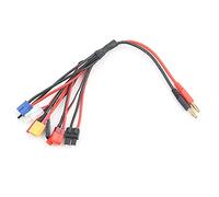 Fabater 8 in 1 Lipo Battery Multi Charging Plug Convert Cable Line for IMAX B6 Charger, Multifunctional Converter Charging Cable for Model Aircraft, Cars, Methanol Engine, Aerial Devices
