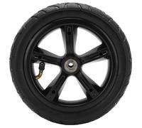 Fabater 8 Inch Wear-Resistant Pneumatic Wheel for Electric Scooter with Excellent Shock Absorption and Grip, Suitable for Snowy and Rainy Days, for All People, Black