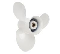 Fabater 9 1/4x10 Boat Outboard Propeller High Performance 3 Blades for F9.9 15 for Marine Propulsion Aluminum Alloy