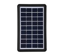 Fabater 9V 3W Solar Board Poly Silicon Solar Cell, 93% Light Transmittance High Conversion Rate 18% Panel for 5-6V Battery Charging