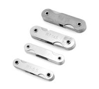 Fabater A Set of Measures of A Solid Fillet Made Stainless Steel for Concave Convex Measuring Surfaces for Creators Tools and Mothers 4 Pcs