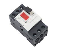 Fabater AC690V Motor Circuit Breaker, Overload Short Circuit Protection Motor Starter Protection Switch, 35mm Rail Mount Push Button Control, 50/60Hz AC-3 Class (GV2-ME08C 2.5-4A)