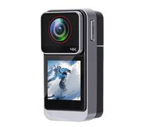 Fabater Action Camera, 4K 20MP WiFi Six Axis Image Stabilization 4K Video Camera, Underwater with 1.3 Inch Touch Screen Magnetic Back Clamps for Diving Cycling Vlogging