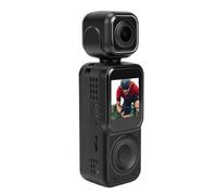 Fabater Action Camera, 4K WIFI Pockets Handheld Camera, Sport Cameras with 180° Rotatable Lens, 1.5 Inch Screen, Real Time Preview, Anti Shake for Photography Recording Travel Vlog