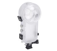 Fabater Action Camera Case, Pressure Resistant Panoramic View 50M Sports Camera Underwater Diving Housing for Surfing